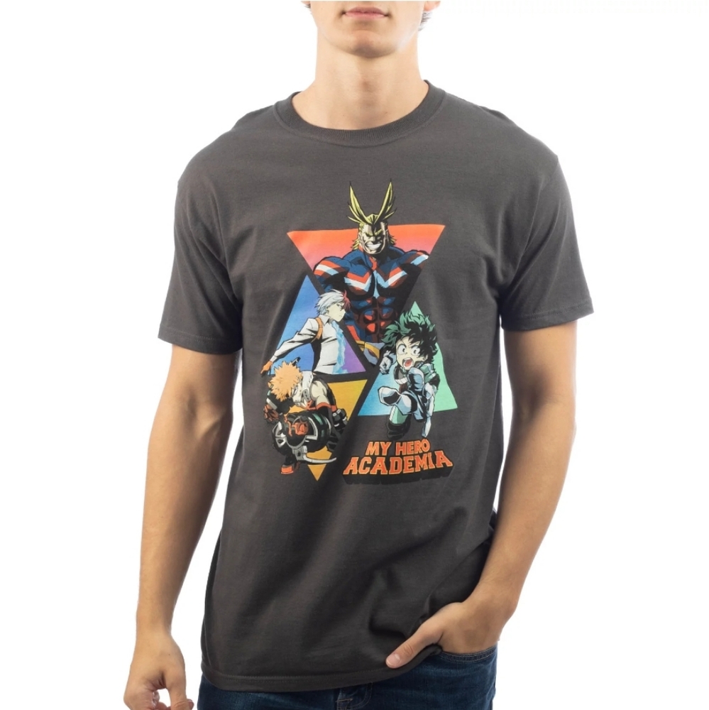 My Hero Academia Group Graphic Tee Unisex Medium Funimation Anime